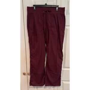 Lululemon Burgundy Drawstring Athletic Pants - Size 12
